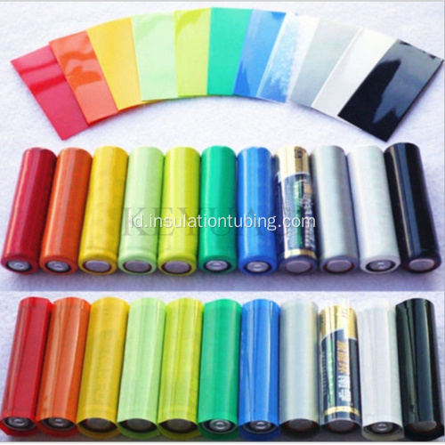 Colourful Li-ion 18650 Baterai Wrap Tubing Kit